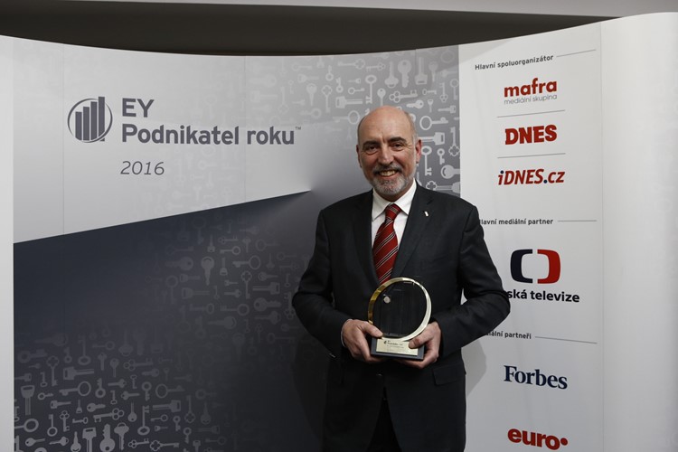 Titul dvanáctého EY Podnikatele roku Moravskoslezského kraje získal Jan Hasík