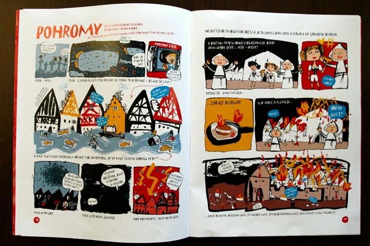 Historie Jihlavy jako komiks