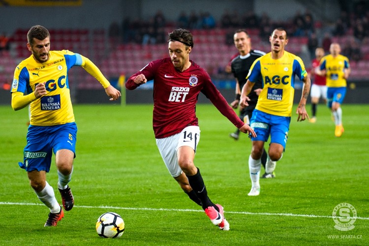 Výhru Sparty nad Teplicemi zařídil Václav Kadlec 