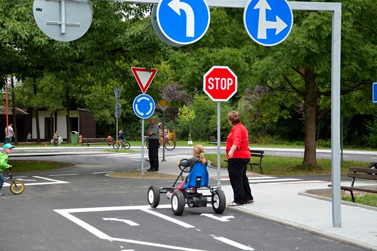 Dětské dopravní hřiště prošlo kompletní rekonstrukcí