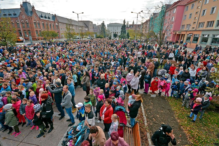 V Bohumíně odstartovaly oslavy 100. výročí republiky novým rekordem