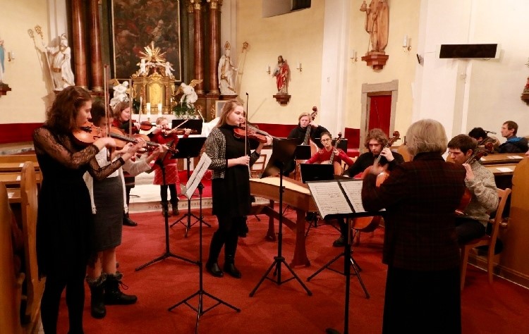 Adventní koncert v roce 2017.