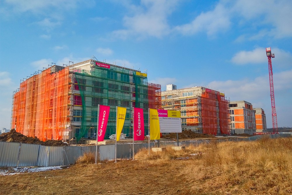 Projekt společnosti Central Group – Jižní výhledy ve Stodůlkách.