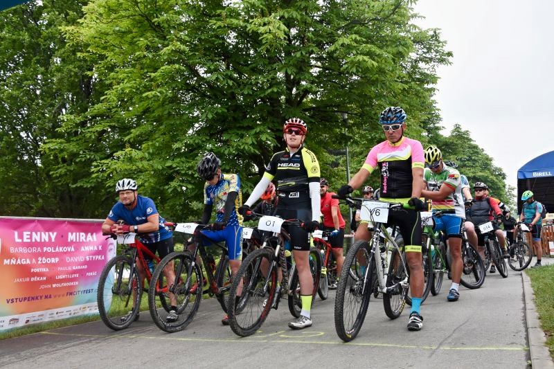 Do závodů se mohli přihlásit jak hobby cyklisté, tak i ti výkonnostní.