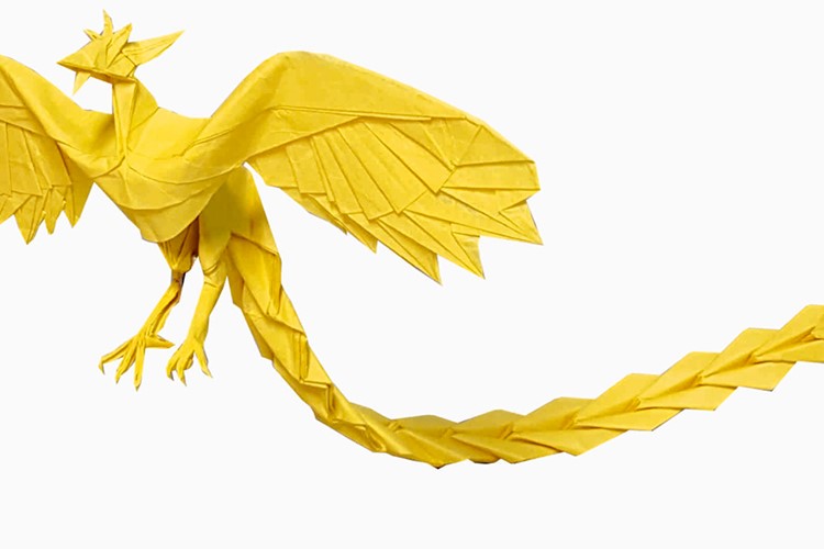 Výstava origami modelů zpestří prostor bývalé Moravia banky