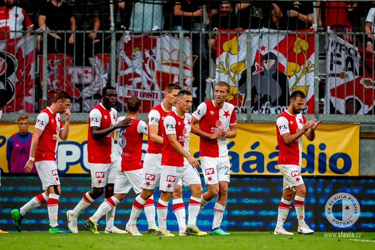 Slavia vyhrála v Olomouci o tři branky