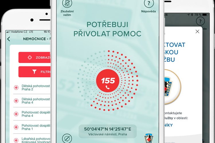 Aplikace Záchranka a Vodní záchranná služba ČČK spojily své síly