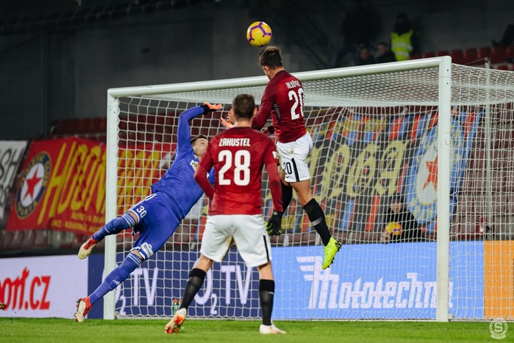 Sparta porazila Bohemians penaltou v nastavení