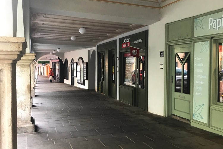 Trutnov přispívá na opravu podloubí