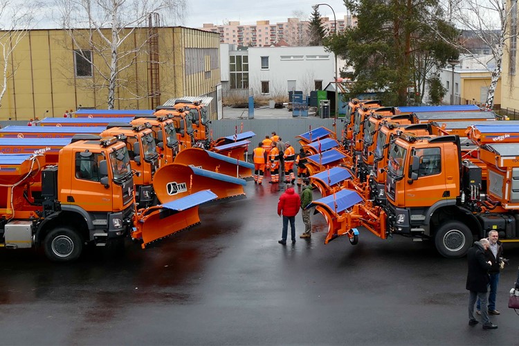 Jihočeští silničáři už spotřebovali více posypu, než za celou loňskou zimu