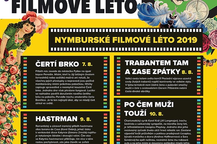 Nymburské filmové léto 2019