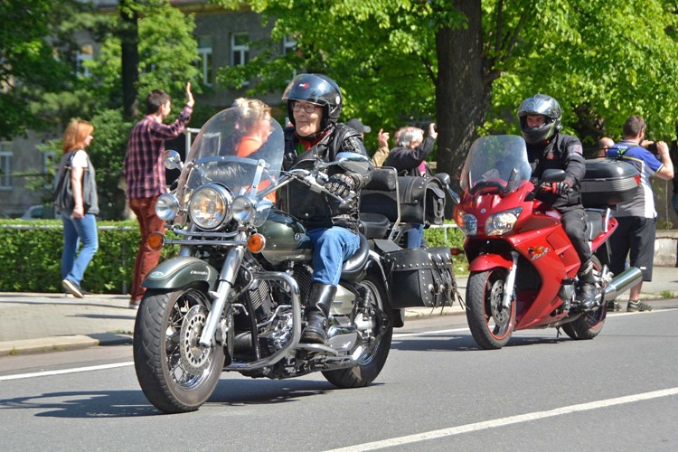 Bohumínem projedou v sobotu motorkáři