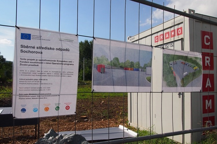 V Žabovřeskách vyroste nové sběrné středisko odpadu