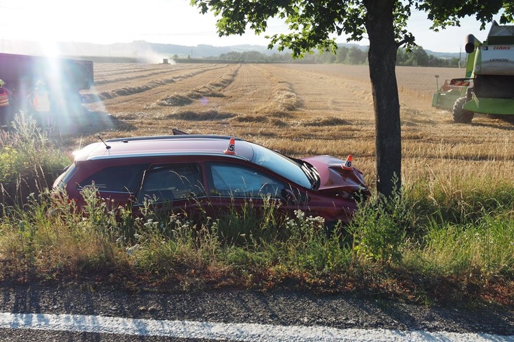Víkendové nehody na Šumpersku se neobešly bez zranění